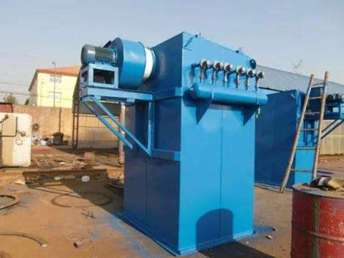 Single bag dust collector